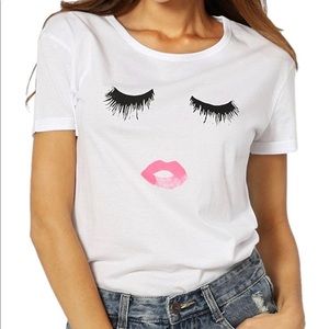 Lips and Lashes T-shirt